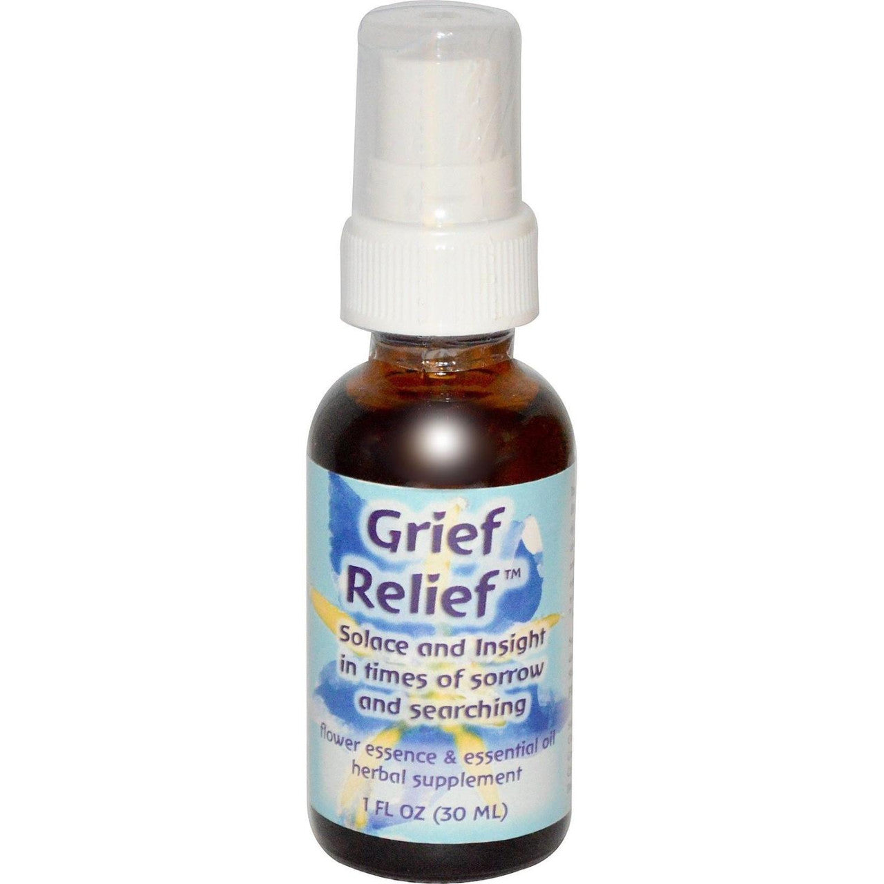 Flower Essence Flourishing Formulas Grief Herbal Supplement Spray, 1 Oz